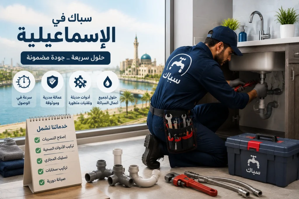 أعمال سباك في الاسماعيلية الاحترافية
