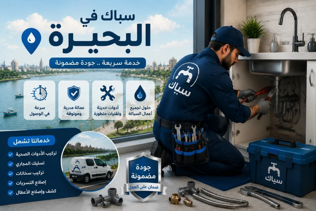 أعمال سباكة متكاملة على يد سباك في البحيرة