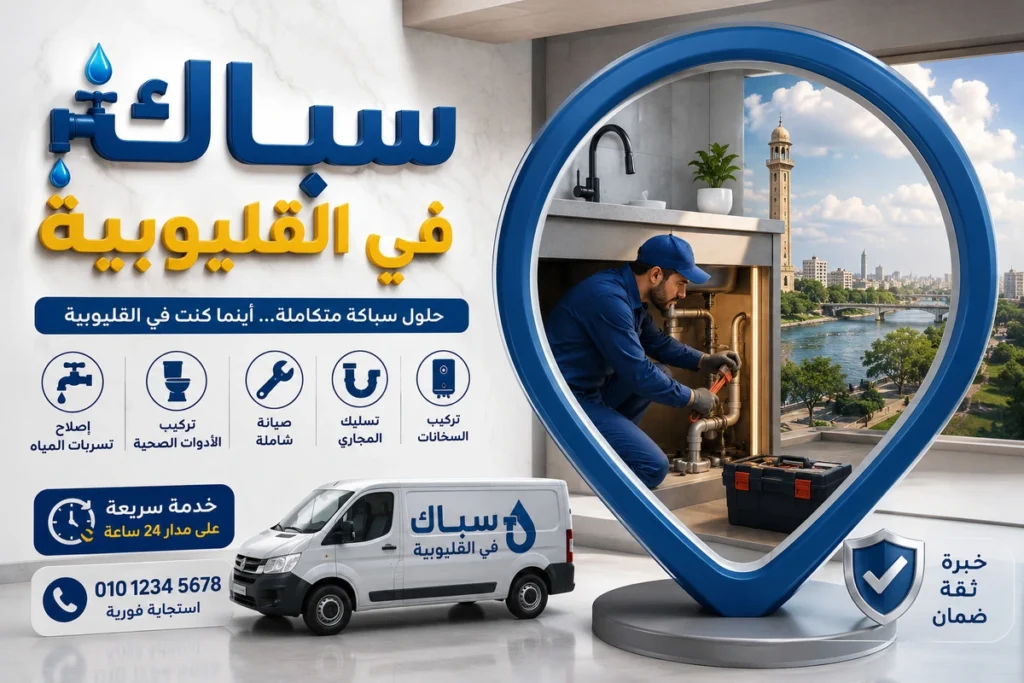 سباك في القليوبية بأعلى جودة