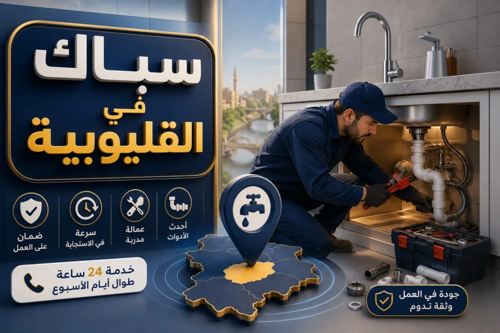 أطلب أعمال سباك في القليوبية في أسرع وقت ممكن